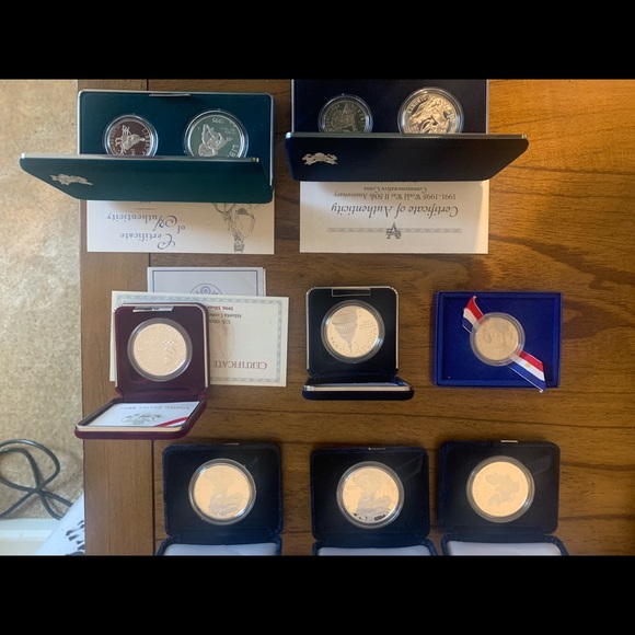 U.S MINT, PRESTIGE (multiple sets) SILVER COINS, COMMEMORATIVE Coin Collection!! - Picture 3 of 10